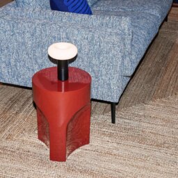 Doric Side Table Red - thumbnail 4
