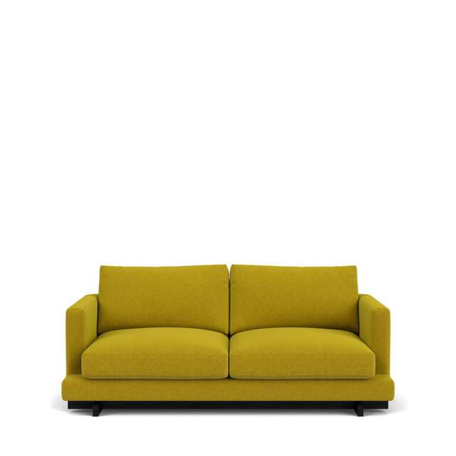 Harper 3-Seater Sofa - Lario Duro Velvet: Olive