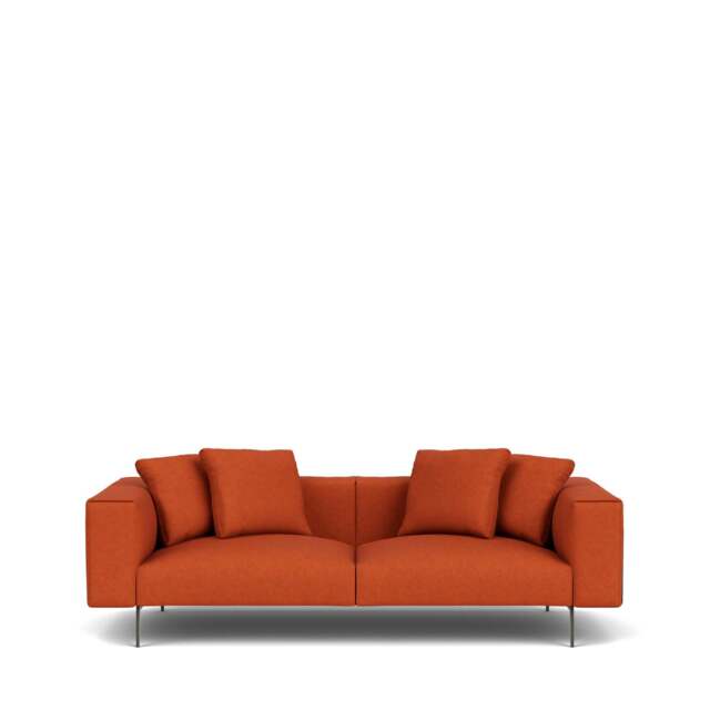 Pelham 3-Seater Sofa - Wool: Cinnamon