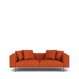 Pelham 3-Seater Sofa - Wool: Cinnamon