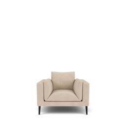 Dove Armchair - Giada Textured Chenille: Almond