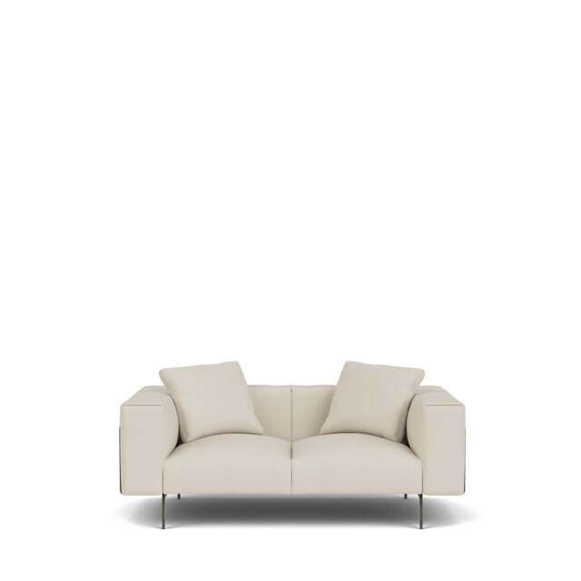 Pelham 2-Seater Sofa - Wool: Feather Grey