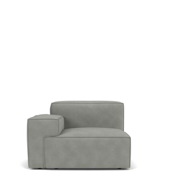 Livello Left Hand Arm Module - Giada Textured Chenille: Jade