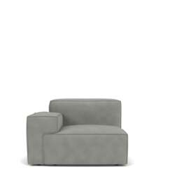 Livello Left Hand Arm Module - Giada Textured Chenille: Jade