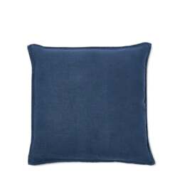 Wallis Linen Cushion Cover Blue 50 x 50cm - thumbnail 1
