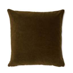 Otto Cushion Alpaca Velvet Olive 59 x 59cm - thumbnail 1