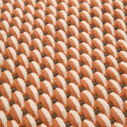 Macrame Rug Rust & Charcoal (4 Sizes) - thumbnail 6
