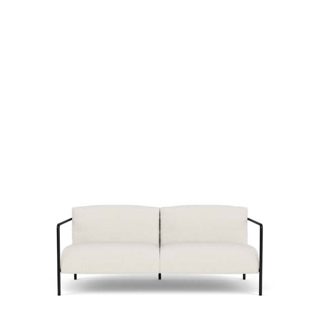 Fold Outdoor 2-Seater Sofa - Bora Bora: Stone