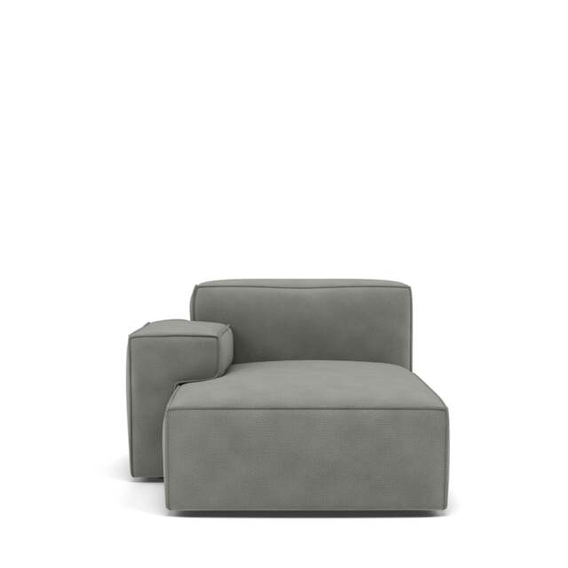 Livello Left Hand Chaise Module - Giada Textured Chenille: Jade