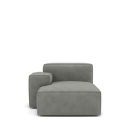Livello Left Hand Chaise Module - Giada Textured Chenille: Jade