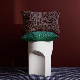 Ripple Cushion Cover Blue 30 x 50cm - thumbnail 2