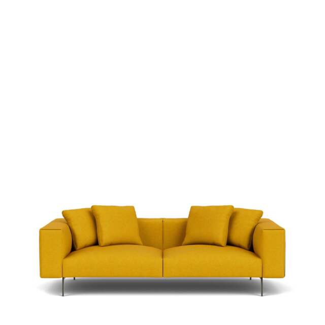 Pelham 3-Seater Sofa - Wool: Honey Yellow