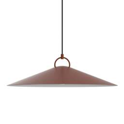 Nola Pendant Brick Red 56cm