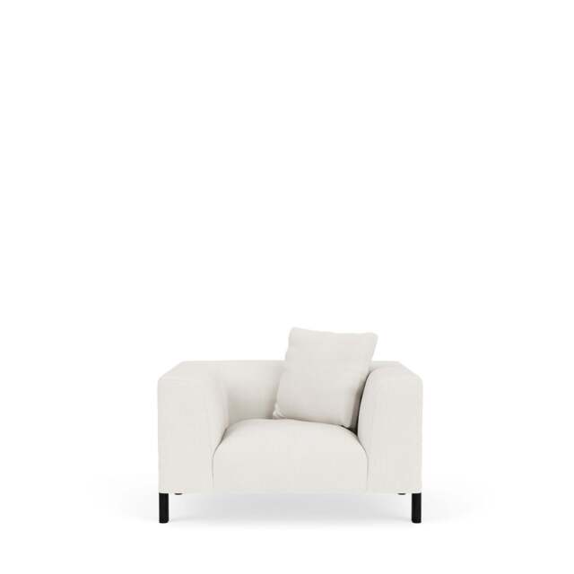 Sloan Armchair - Giada Textured Chenille: Ivory