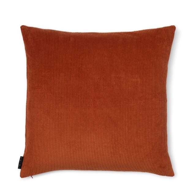 Miller Corduroy Velvet Cushion Cover Tobacco 59 x 59cm - image 1