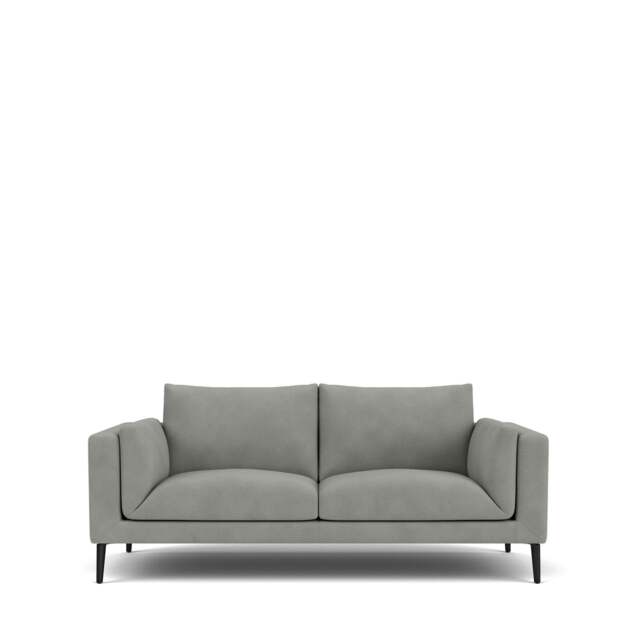 Dove 2-Seater Sofa - Giada Textured Chenille: Jade