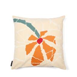 Pieces Broken Stem Diptych Flower Cushion Cover 50 x 50cm - thumbnail 1