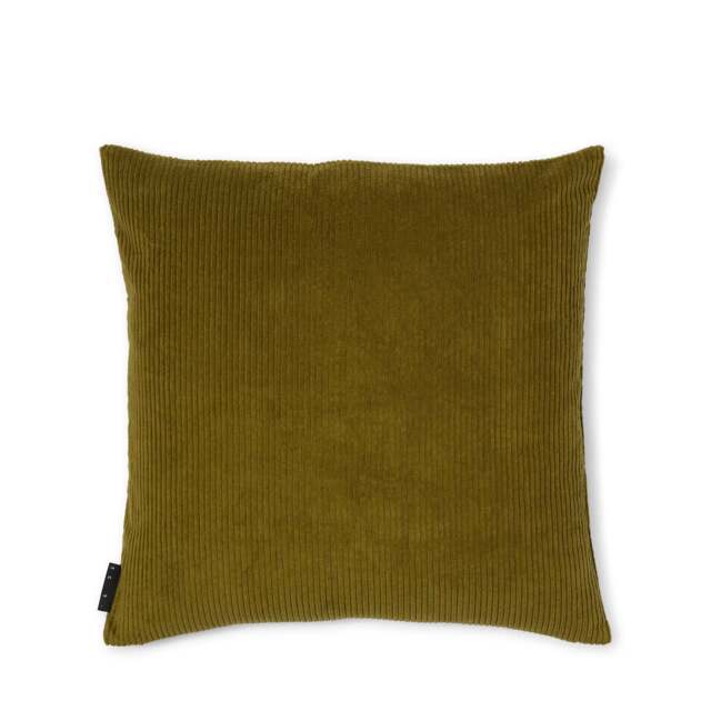 Miller Corduroy Velvet Cushion Cover Olive 50 x 50cm - image 1