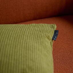 Miller Corduroy Velvet Cushion Cover Olive 50 x 50cm - thumbnail 3