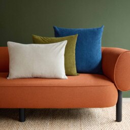 Miller Corduroy Velvet Cushion Cover Olive 50 x 50cm - thumbnail 4