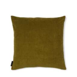 Miller Corduroy Velvet Cushion Cover Olive 50 x 50cm - thumbnail 1