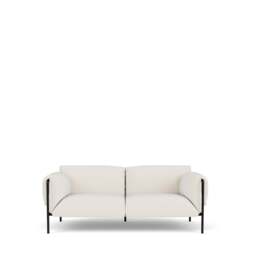Fold Outdoor 2-Seater Sofa With Arms - Bora Bora: Stone