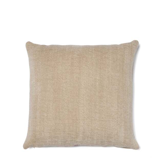 Otto Cushion Textured Chenille Almond 50 x 50cm - image 1