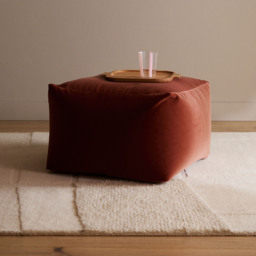 Otto Pouffe Duro Velvet Brick - thumbnail 2