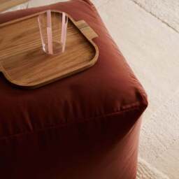 Otto Pouffe Duro Velvet Brick - thumbnail 3