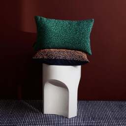 Ripple Cushion Cover Green 30 x 50cm - thumbnail 2