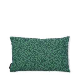 Ripple Cushion Cover Green 30 x 50cm - thumbnail 1
