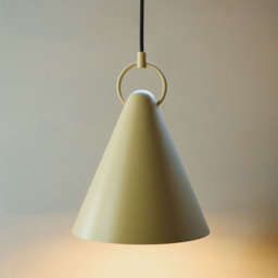 Nola Pendant Butter Yellow 22cm - thumbnail 3