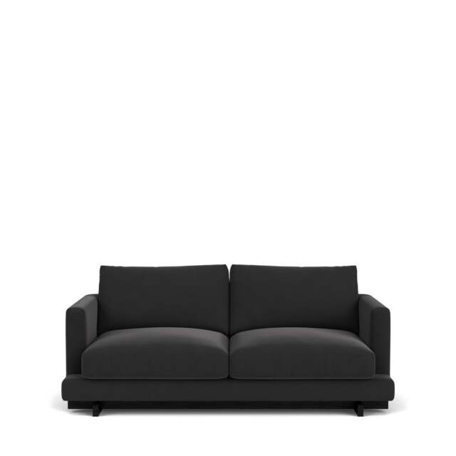 Harper 3-Seater Sofa - Giada Textured Chenille: Charcoal
