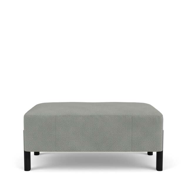 Sloan Footstool - Giada Textured Chenille: Jade