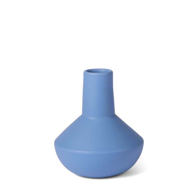 Sphere Bottle Vase Blue - image 1