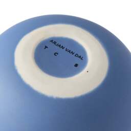 Sphere Bottle Vase Blue - thumbnail 4
