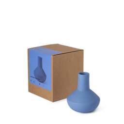 Sphere Bottle Vase Blue - thumbnail 6