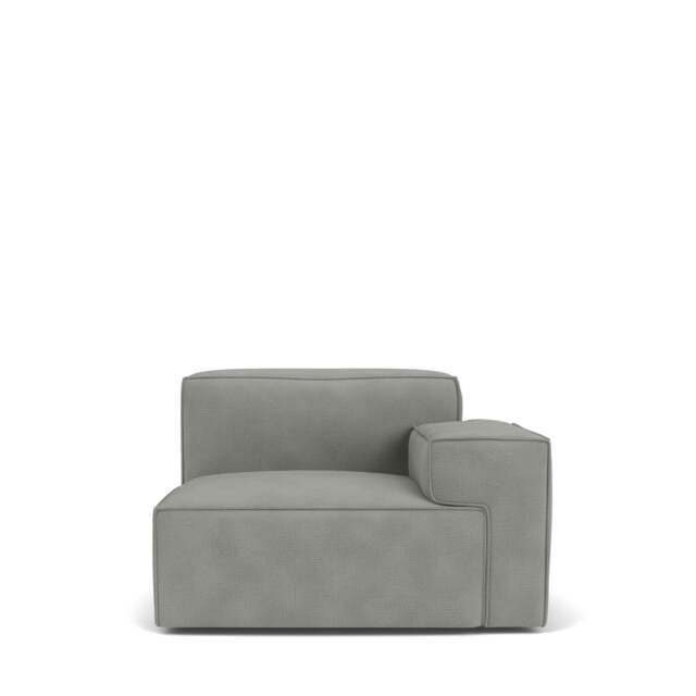 Livello Right Hand Arm Module - Giada Textured Chenille: Jade