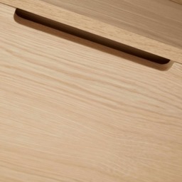 Domus 2 Drawer Desk Oak & Pebble - thumbnail 5