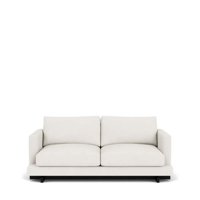 Harper 3-Seater Sofa - Giada Textured Chenille: Ivory