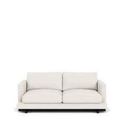Harper 3-Seater Sofa - Giada Textured Chenille: Ivory
