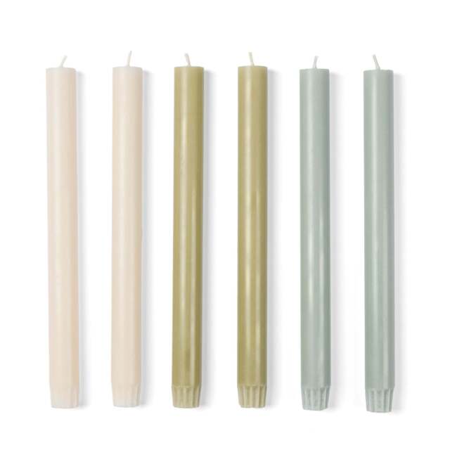 Wick Candles Greens 25cm (Set of 6) - image 1