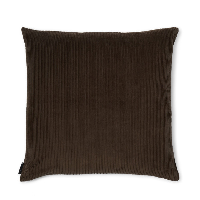 Miller Corduroy Velvet Cushion Cover Bark 59 x 59cm - image 1