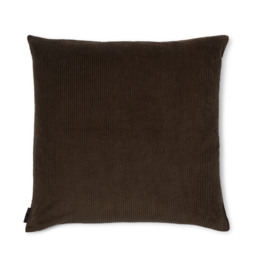 Miller Corduroy Velvet Cushion Cover Bark 59 x 59cm