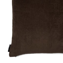Miller Corduroy Velvet Cushion Cover Bark 59 x 59cm - thumbnail 6