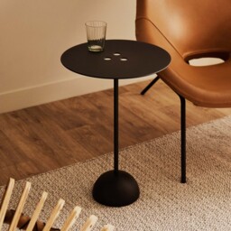 Ten-Pin Side Table Black - thumbnail 2