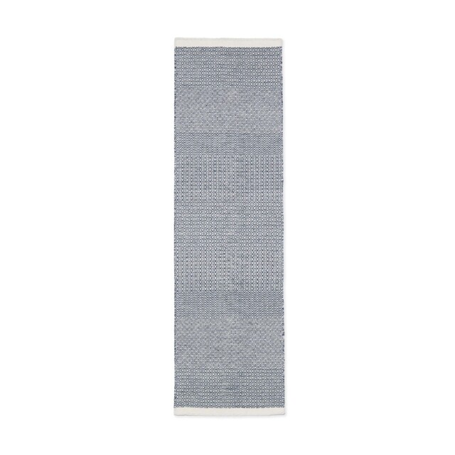 Mini Diamond Kilim Runner Ink 70 x 250cm - image 1