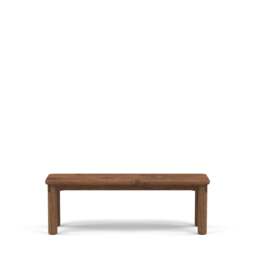 Gather Bench Walnut - Walnut - Oil / 135cm / Filled