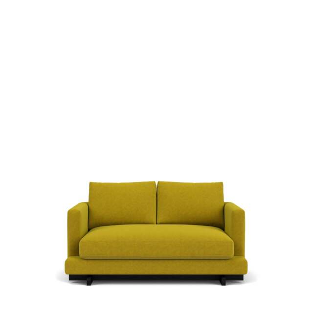 Harper 2-Seater Sofa - Lario Duro Velvet: Olive