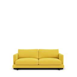 Harper 4-Seater Sofa - Lario Duro Velvet: Ochre